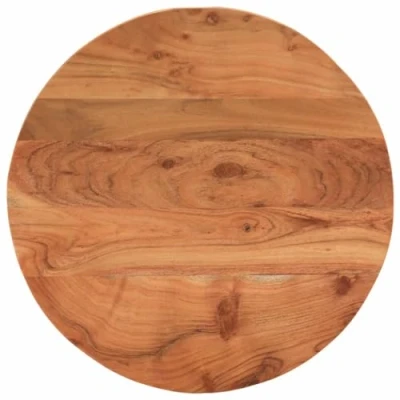 Image of vidaXL Table Top Ø50x3.8 cm Round Solid Wood Acacia
