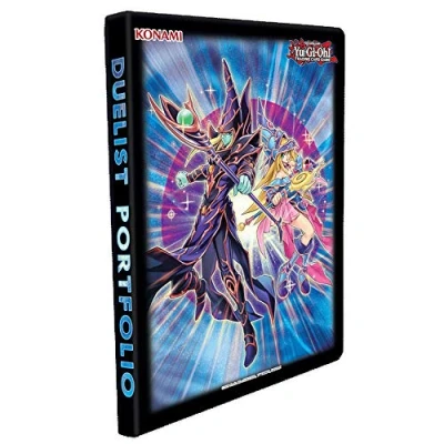Image of Yu Gi Oh! Dark Magicians Portfolio with 9 Compartments