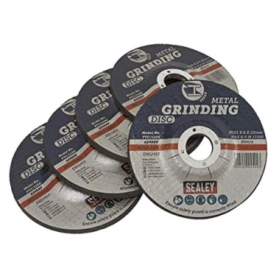 Image of Sealey Grinding Disc Ø115 x 6mm Ø22mm Bore Pack of 5