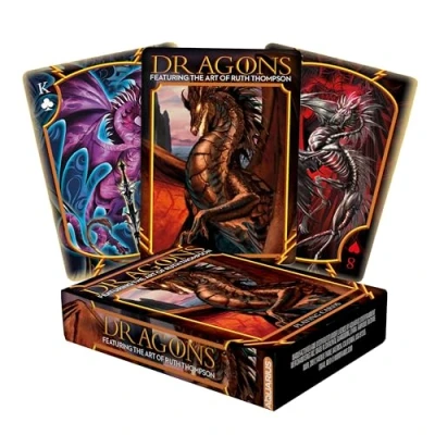 Image of Aquarius Ruth Thompson Dragons Playing Cards