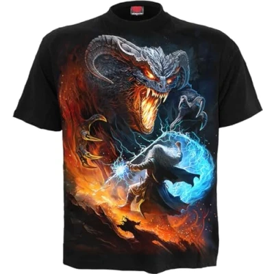 Image of Spiral Infernal Duel Kids T Shirt Black XS