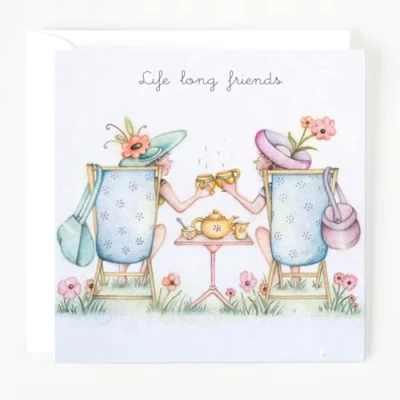 Image of Best Friend Card Life Long Friends! from Berni Parker