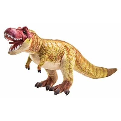 Image of Wild Republic Artist Collection, Dinosaur T Rex, Gift for Kids, 15 inches, Plush Toy, Fill is Spun Recycled Water Bottles
