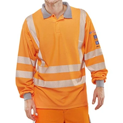 Image of Arc Flash Go/Rt Polo Shirt Orange 4XL