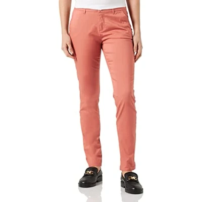 Image of ONLY Women&#039;s Onlparis Reg Chino Pant PNT Noos, Desert Sand, 36W x 32L