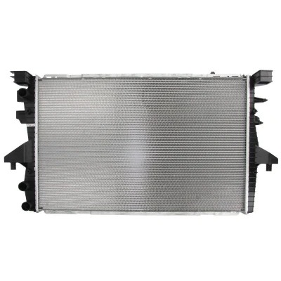 Image of 7H0121253F, 7H0121253H, 7H0121253K, 7H0121253M Engine radiator VAN WEZEL 58002230 Aluminium 710mm 470mm 30mm Brazed cooling fins