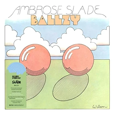 Image of Ambrose Slade Ballzy RSD 2022 Turquoise vinyl Sealed UK LP BMGCAT6357LP