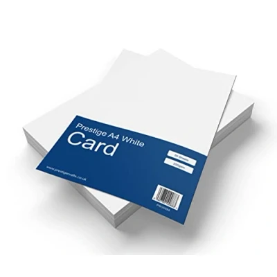 Image of Prestige A4 White Craft Card 250gsm 50 Sheets
