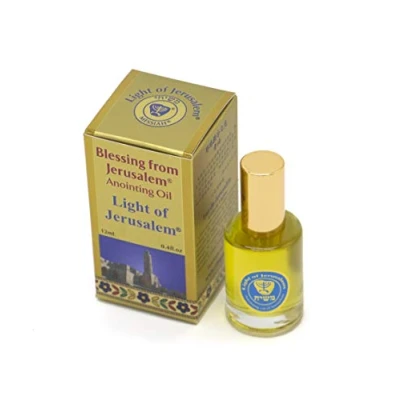 Image of Gold Anointing Oil Light of Jerusalem 12ml from Holyland Limited Edition