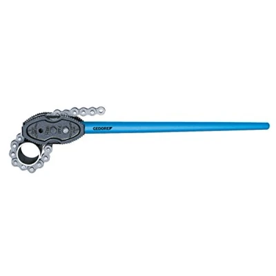 Image of Gedore Chain pipe wrench, American pattern