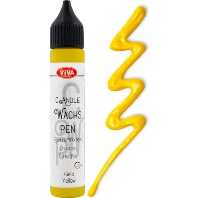 Image of Viva Decor Wax Pen GELB 25 ml