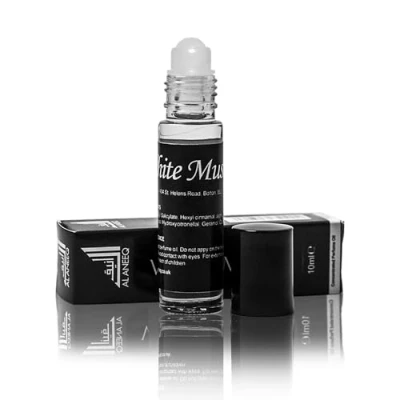 Image of Al Aneeq White Musk Roll on Perfume Oil for Men &amp; Women (10ml)