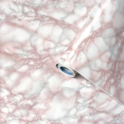 Image of Venilia Foil Marble, PVC, Marmor Rosa, 67,5 x 200 cm