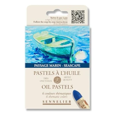 Image of Sennelier Pastel Case Paysage Marine 6 P