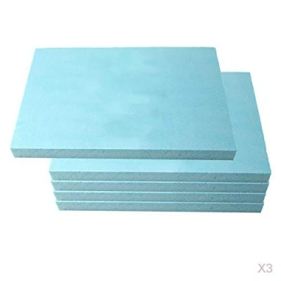 Image of Perfeclan 15x Foam Slab crafts Model Base Building Landscape Accessory 30x20x2cm