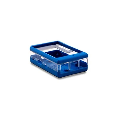 Image of sb components Premium Case for Raspberry Pi 3 B+, 3, 2B and 3.2&quot; TFT LCD Protective &amp; Cover Blue
