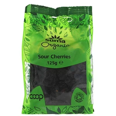 Image of Suma Cherries Sour Organic 125g (Pack of 6)