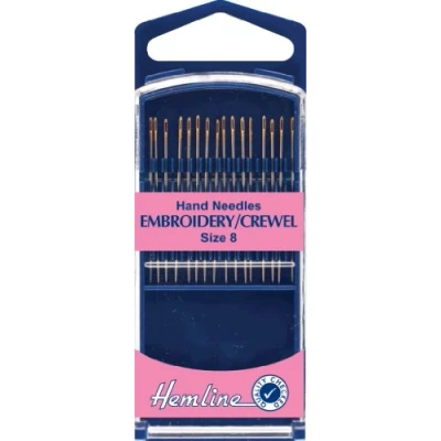 Image of Premium Embroidery/Crewel Hand Needles [Size 8]