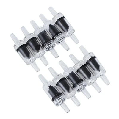 Image of BLASHRD 10 Pcs Non Return One Way Check Valve CO2 Aquarium Fish Tank Air Pump