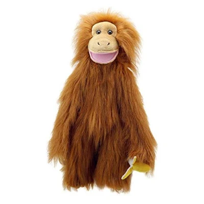 Image of The Puppet Company Primates Orangutan (Medium), PC004105,Brown60 x 34 16 centimeters