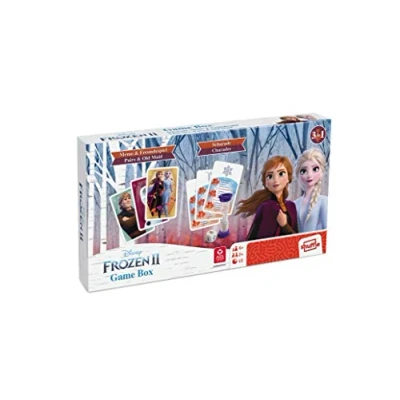 Image of Frozen 2 Game Box, Enjoy Card Games Pairs, Old Maid and Charades, For 2+ Players, Ages 6+