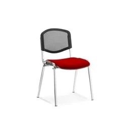 Image of ISO Chrome Frame Mesh Back Bespoke Colour Bergamot Cherry