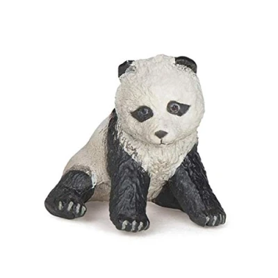 Image of Papo WILD ANIMAL KINGDOM Tiere Figurine, 50135 Sitting Baby Panda, Multicolour
