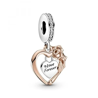 Image of Pandora Timeless Sterling silver Sparkling Double Halo ring with clear cubic zirconia, 50