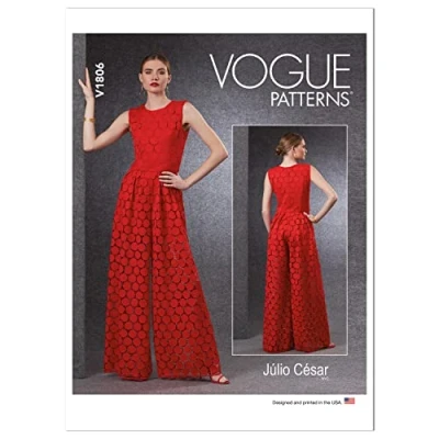 Image of Vogue Patterns V1806F5 Misses Sportswear F5 (16 18 20 22 24)