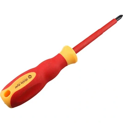 Image of Phillips PH2 x 100mm VDE Insulated Electrical Screwdriver with Soft Grip