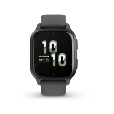 Image of Garmin [ Renewed ] Venu Sq 2, AMOLED GPS Smartwatch with All day Health Monitoring and Fitness Features, Built in Music Storage, Sports Apps More,Up to 11 days battery life,Black(Renewed)
