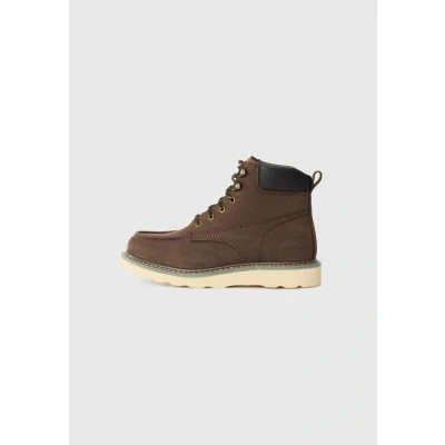 Image of Skechers Men&#039;s x John Deere KADMIEL Grand Creek Ankle Boot, Chocolate, 8 UK