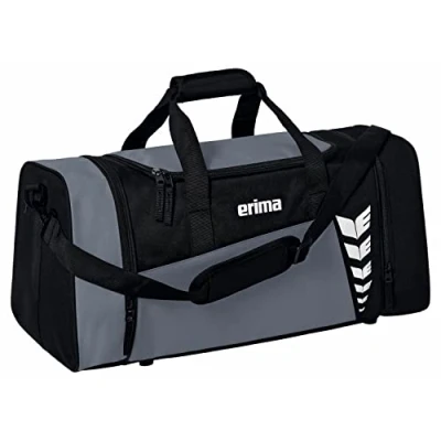 Image of Erima Six Wings Sports Bag, Slate Grey/Black, L