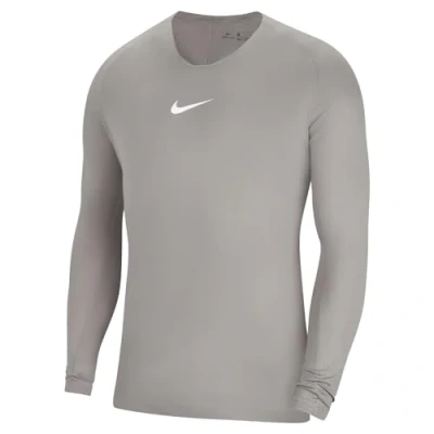 Image of Nike Men&#039;s Maglia Park First Layer Long Sleeved T Shirt, Black Or Grey, S UK