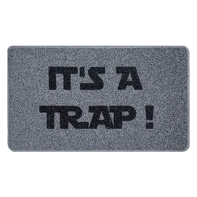 Image of Nicoman Novelty Door Mat Gift Doormat &#039;It&#039;s a Trap&#039; (75x45cm/29.5x17.7inches)