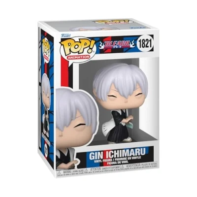 Image of Funko POP! Animation: Bleach Gin Ichimaru Collectable Vinyl Figure Gift Idea Official Merchandise Toys for Kids &amp; Adults Anime Fans Model Collectors and Display