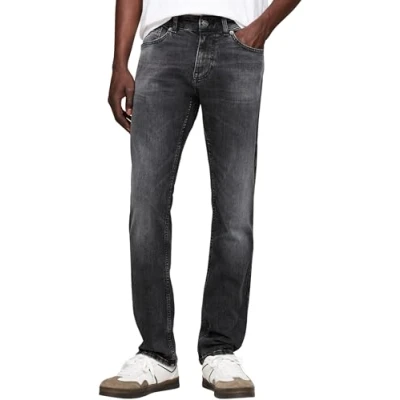 Image of Tommy Jeans Scanton Slim fit jeans, Men&#039;s, Size: 36x36, Denim black