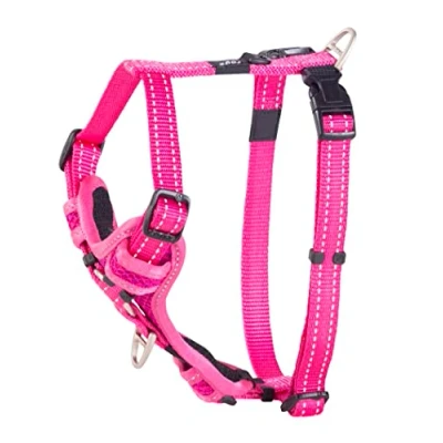 Image of Rogz Control Harness Reflective Medium Pink