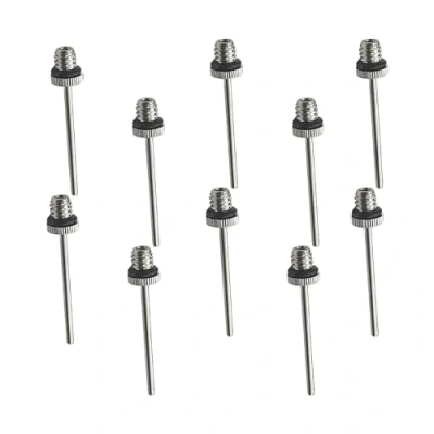 Image of Lmyzcbzl Ball Pump Needles, 10 Pcs Air Inflation Needle, Inflating for Basketball, Soccer, Rugby, Volleyball, Etc