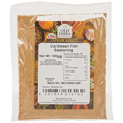 Image of Old India Caribbean Fish Seasoning 100g