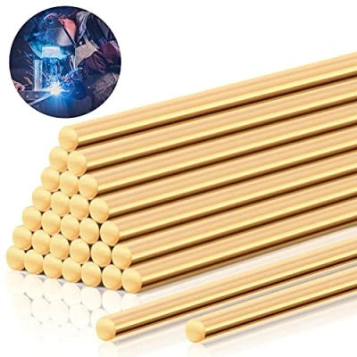Image of 30 Pcs Brass Rod 3mm, Metal Round Pin Bar Length 100mm, for DIY Crafts Projects