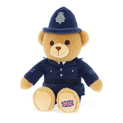 Image of Keel Toys SL4149 15cm London Policeman Bear, Multi Colour