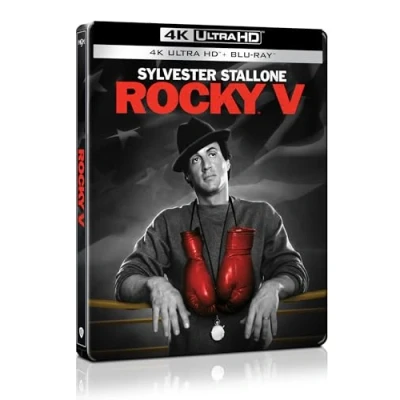 Image of Rocky V [4K Ultra HD + Blu Ray Édition boîtier SteelBook]