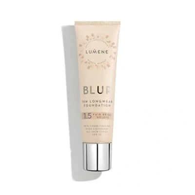 Image of LUMENE BLUR FOUNDATION Long lasting for all skin types 30ml 1.5 Fair Beige