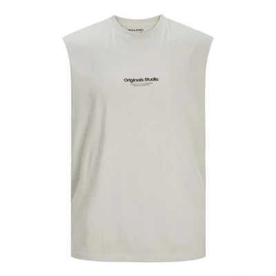 Image of Jack &amp; Jones Sleeveless Top, Men&#039;s, Size: Large, Moonbeam
