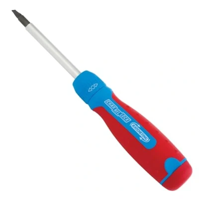 Image of Channellock CHL131CB 13 Standard Tip Ratchet Screwdriver,Red