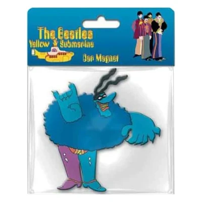 Image of The Beatles Yellow Submarine Chief Blue Meanie Rubber Magnet One Size