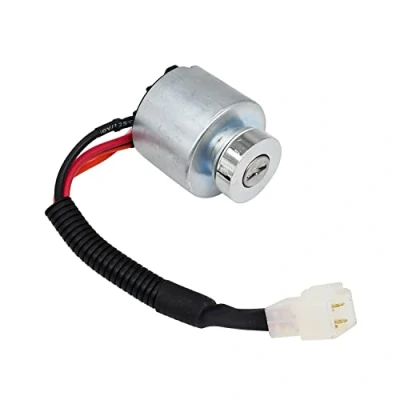 Image of Galloparts 66101 55200 16286 63602 New Ingition Switch Assy with 2Keys Compatible Kubota Tractor BX22D BX23D BX1500D BX1800D BX1830D BX2200D BX2230D G18 G1800 G18HD G1900 G2000 G2160