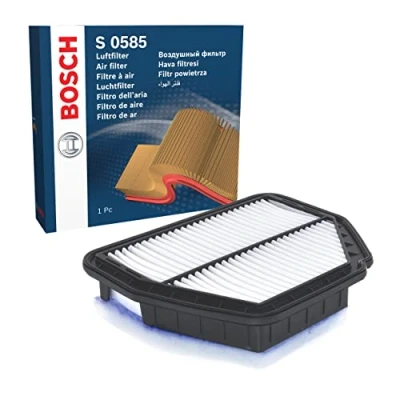 Image of 22745824 Air Filter BOSCH F 026 400 585 66mm 229mm 285mm Insert VAUXHALL: Antara, CHEVROLET: Captiva, OPEL: Antara