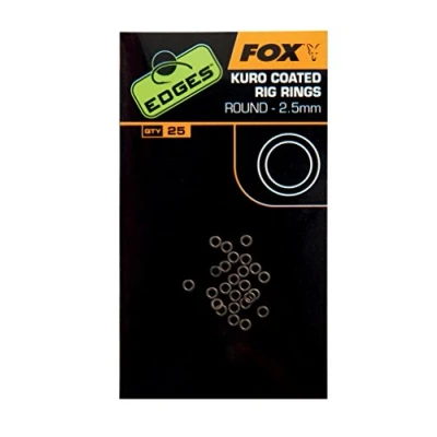 Image of Kuro Coated Rig Rings: Round 2.5mm